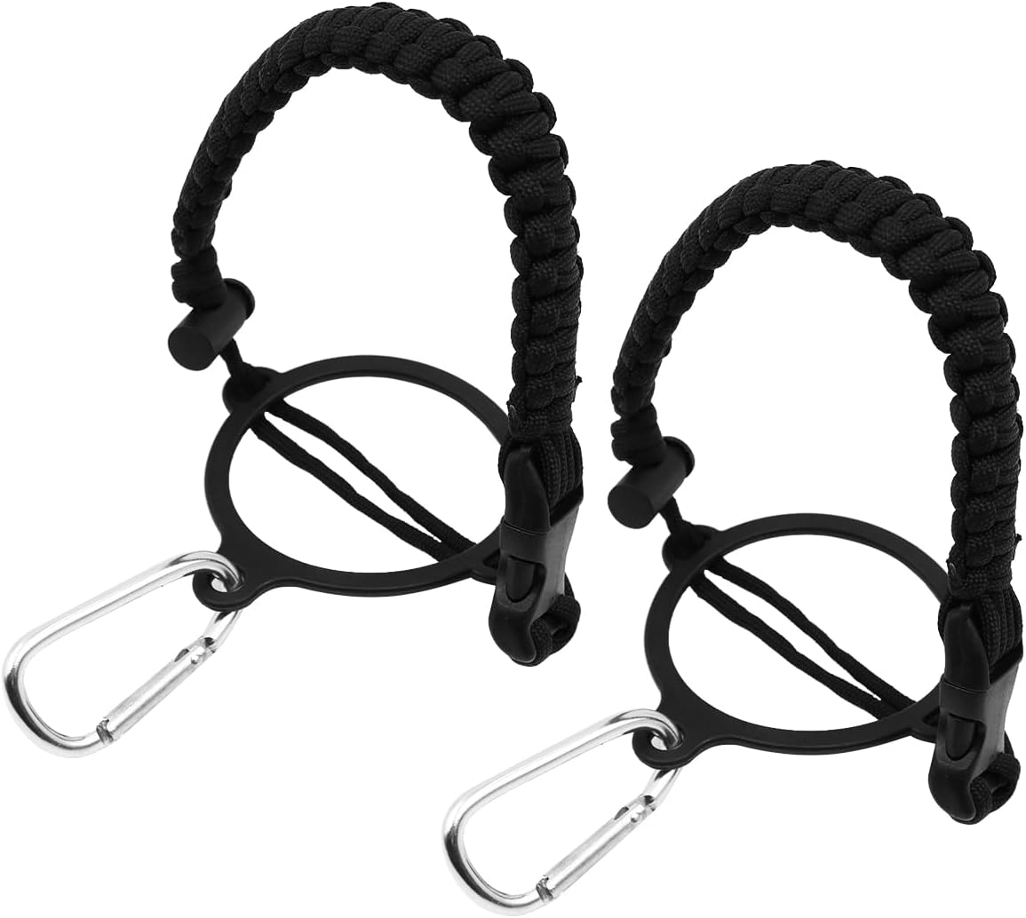 Hsthe Sea 2PCS Water Bottle Strap Paracord Water Bottle Handle Strap