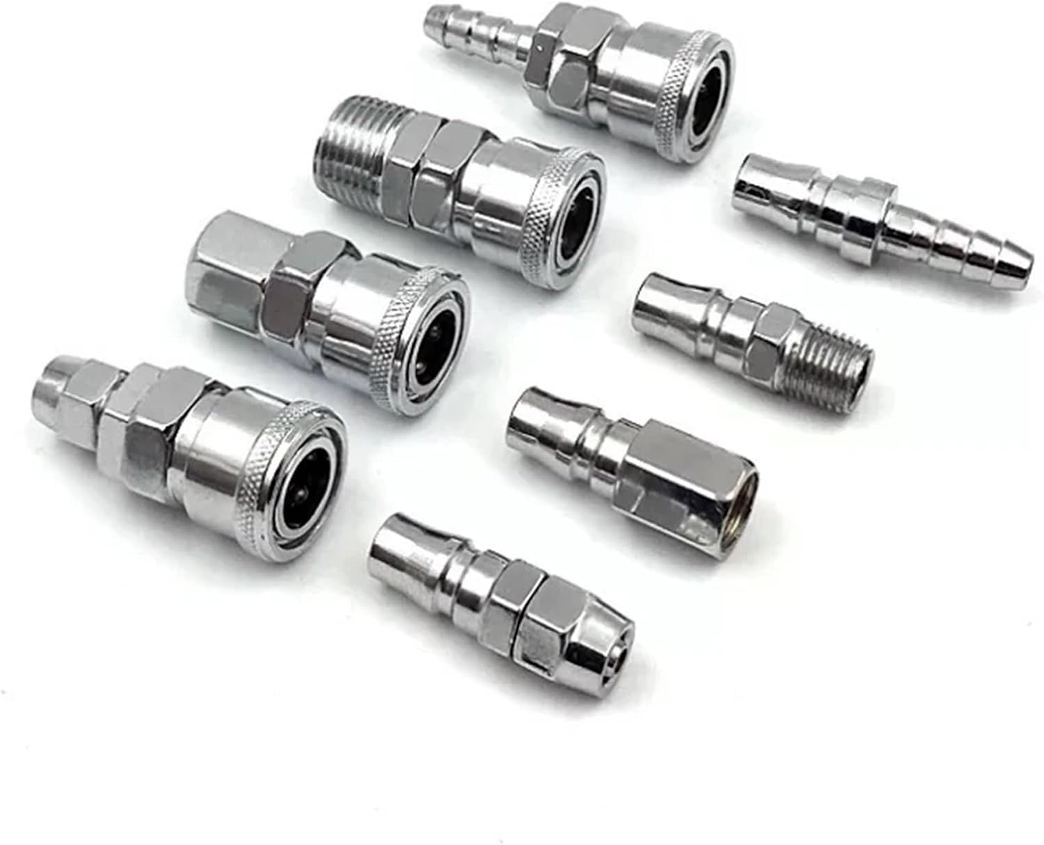 Pneumatic Fitting C Type Hose Quick Connector High Pressure Coupler Socket PP SP PF SF PH SH PM 10 20 30 40 Air Compressor(SM,20) Plumbing Fittings