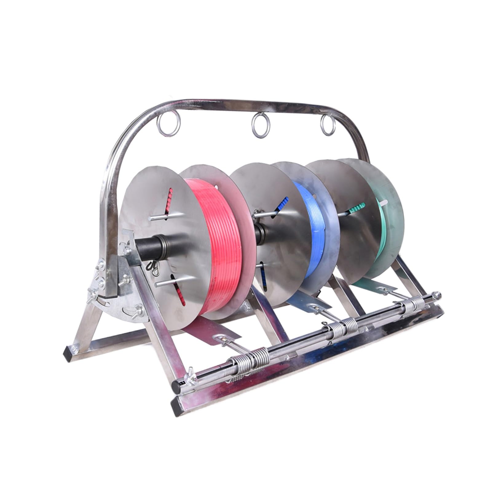 Fils emmeles ? Utilisez le porte-bobines portable de rangement pour cables et cordes