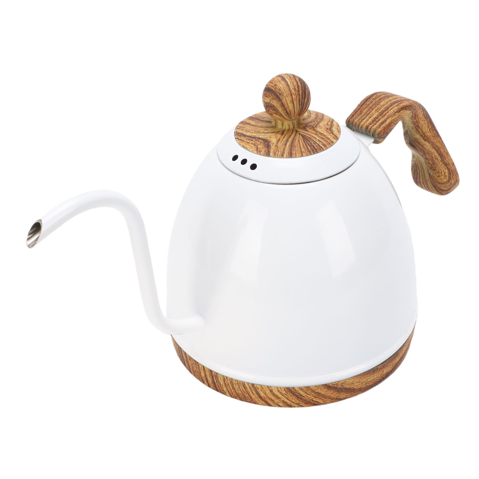Haofy Bollitore Elettrico A Collo Di Cigno 600ml Controllo Della Temperatura Variabile Da 40°C A 100°C Bollitore Di Precisione In Acciaio Inossidabile Per Appassionati Di Caffè E Tè Piccoli (Spina