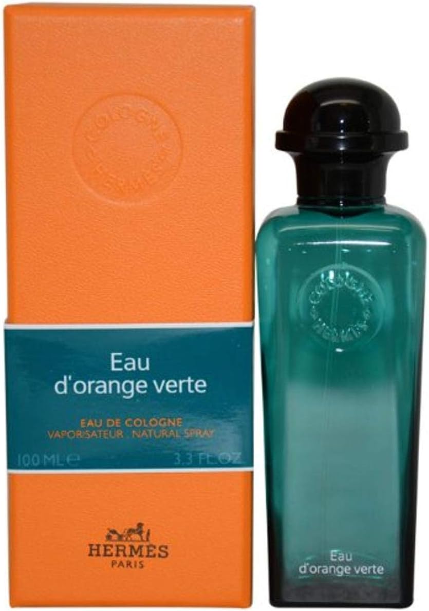 Hermes Eau D'Orange Verte Eau De Cologne Spray for Unisex, 3.3 Ounce