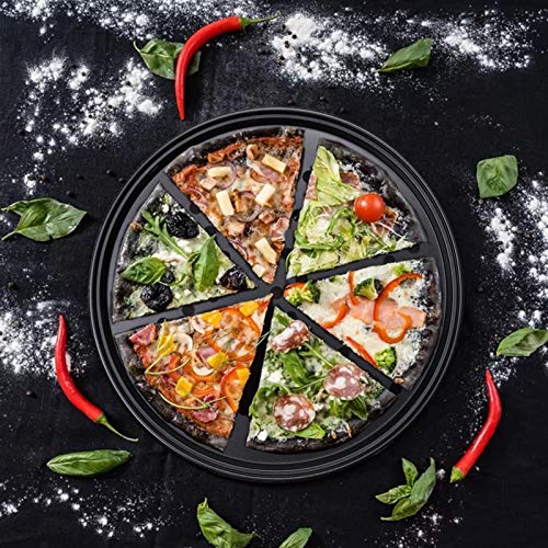 Homemall 3 Pcs Pizza Crisper Trays, Pizza Pan With Holes For Oven, Non-Stick Perforated Pizza Baking Set For Home Restaurant Hotel Use, 9.6 Inch /11 Inch/12.6 Inch #TOP4