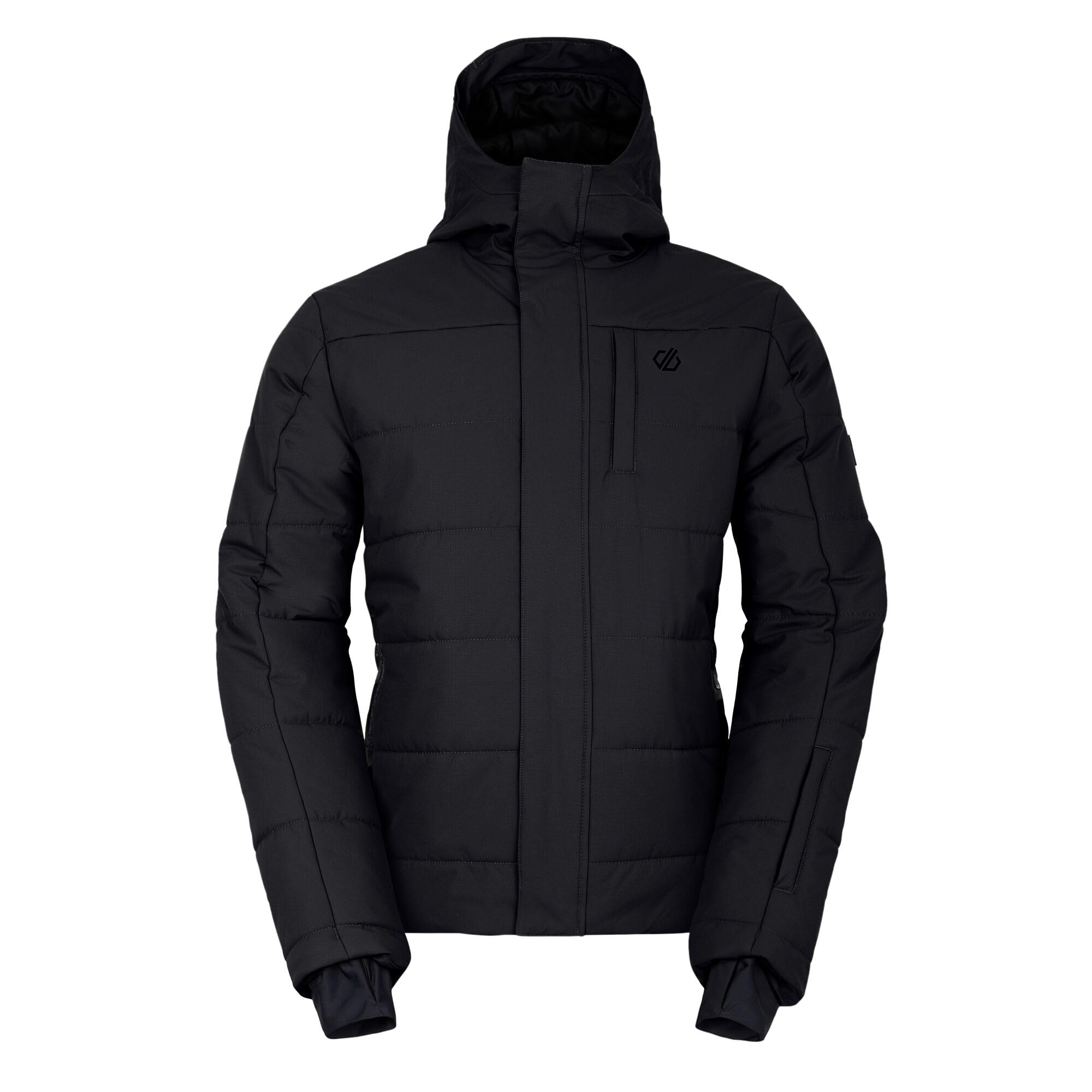 Dare 2b Mens Camber Ski Jacket, Black, S EU