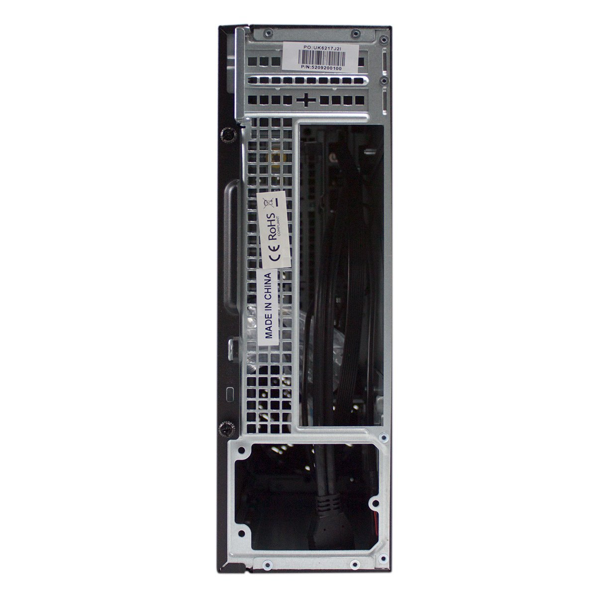 UNYKAch Caja de Ordenador Mini ITX Caviar 1K Negra, con Conexiones USB 3.0 Y Lector De Tarjetas SD/Micro SD