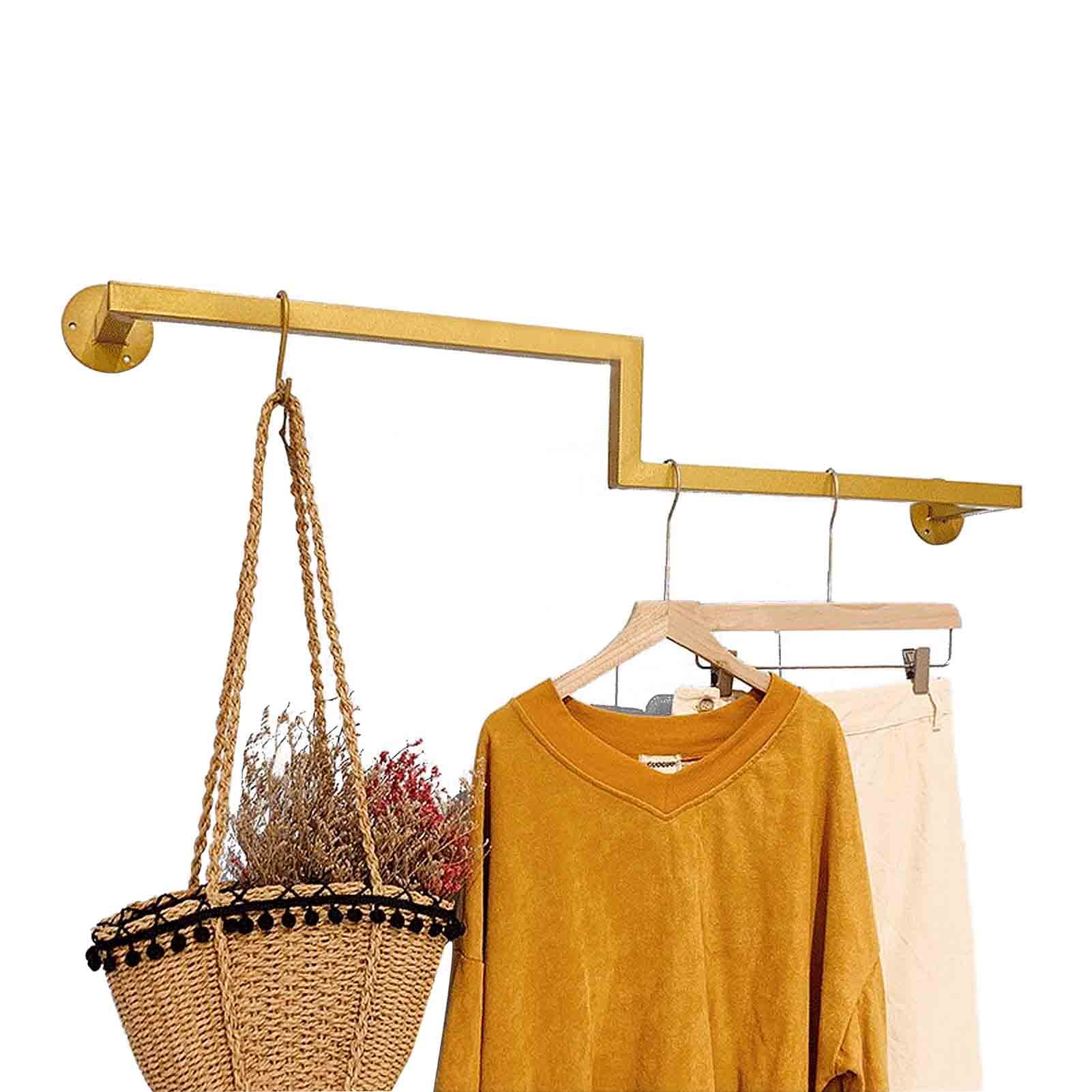 Cintres muraux pour vêtements pour optimiser les petits espaces de magasin