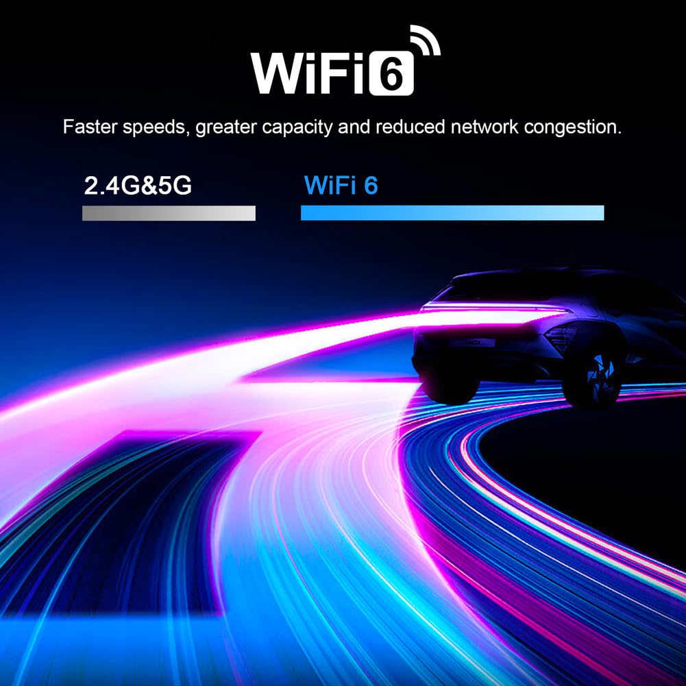 CHROX Android 14.0 TV Box 2025, Box TV 4K con H728 CPU Quad-Core a Quadro WiFi 6 2,4 g/5,8 g Dual-WiFi 100m Ethernet BT 5.0 USB 3.0 3D HDR10+ Smart Box per TV per TV,4gb+32gb