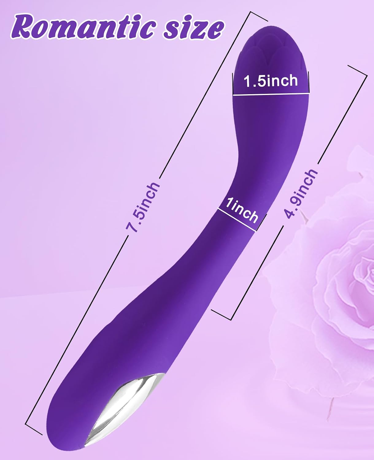 Alovegarden G-Spot Vibrator, Finger & Clitoral Vibrators Sex Toy for Women