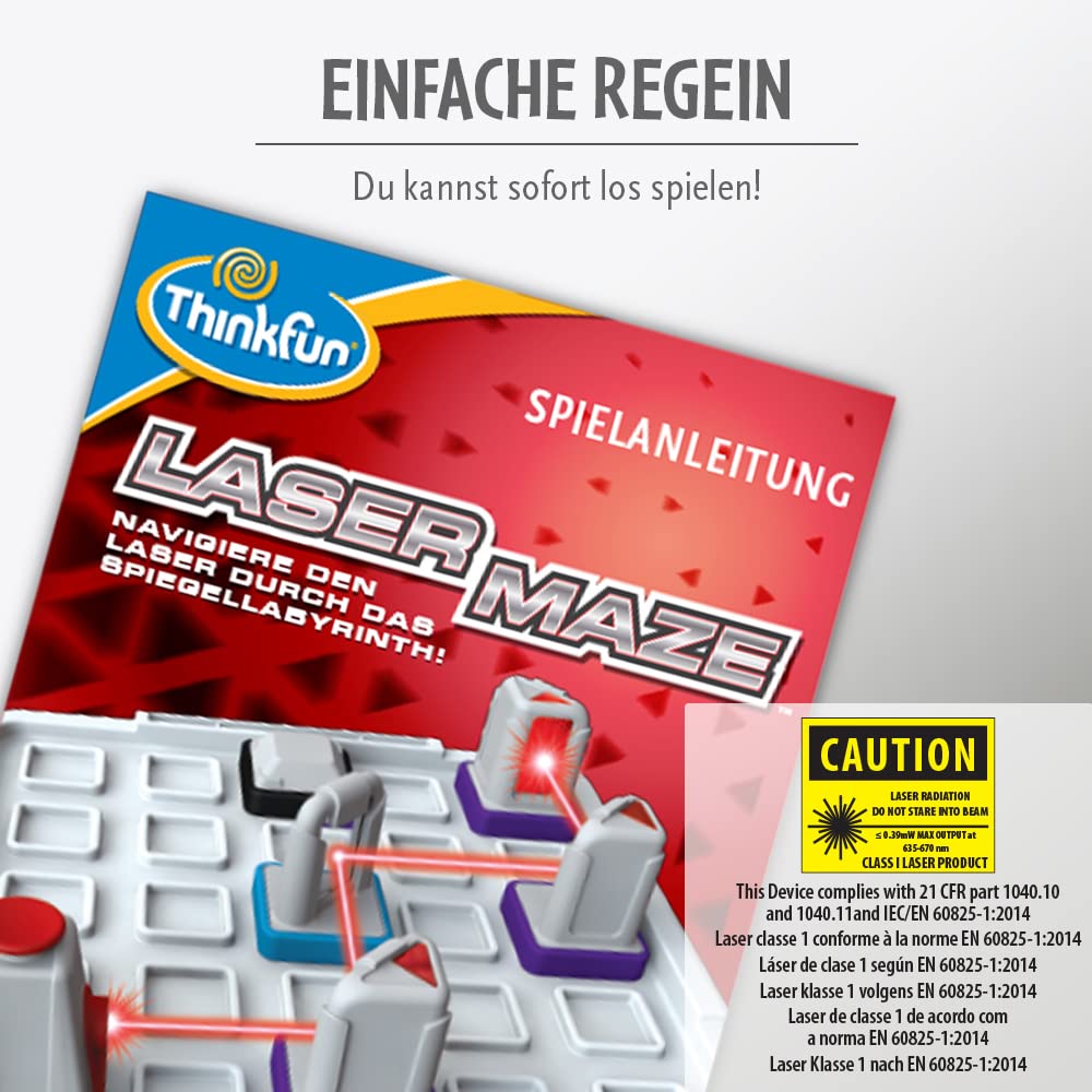 Laser Maze(TM): Navigiere den Laser durch das Spiegellabyrinth! , color/modelo surtido
