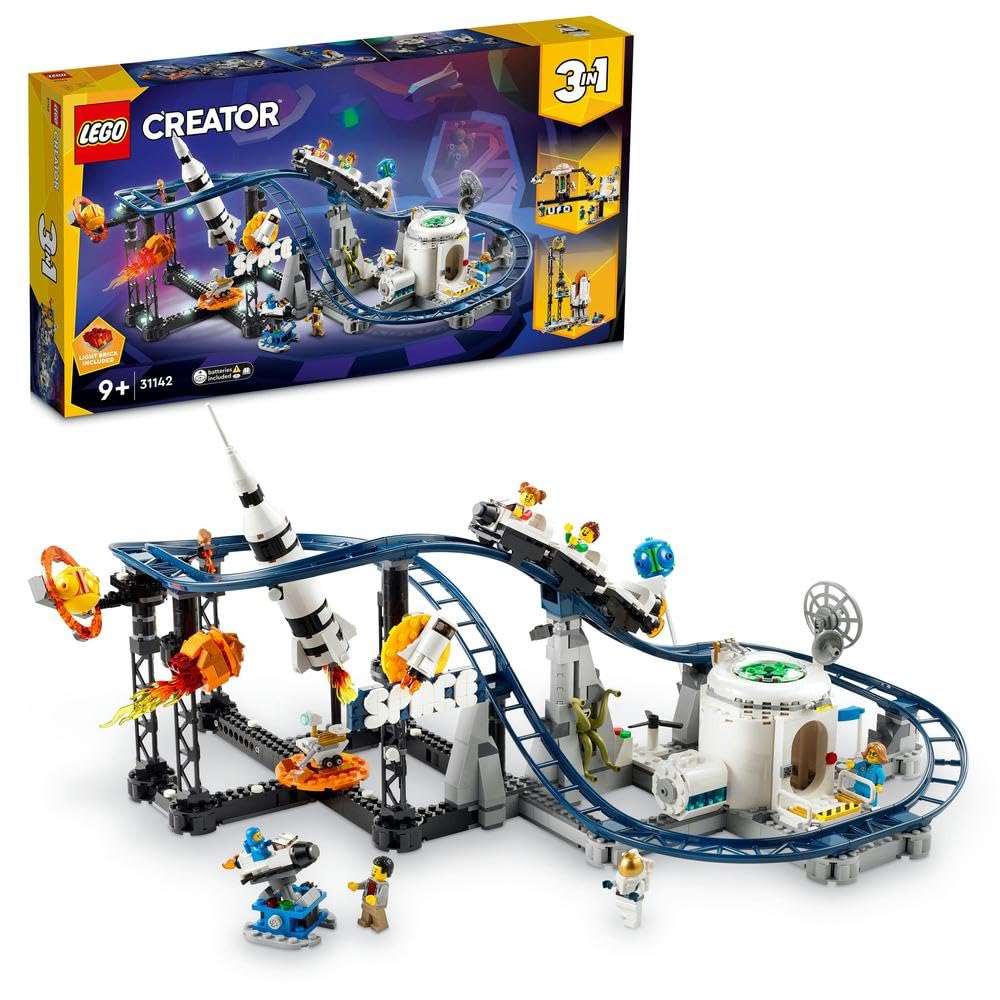 LEGO 31142 Creator 3in1 Space Roller Coaster to Drop Tower or