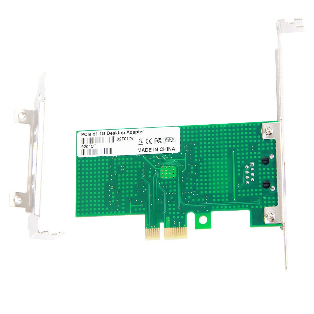 Carte réseau PCI Serveur 1000 m RJ45 Carte réseau Ethernet Desktop Adapter Network Card I210-T1