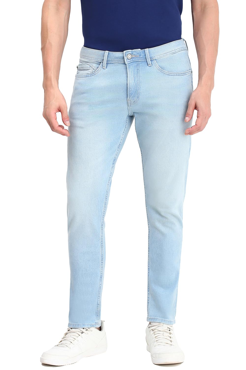 allen solly Men's Mid Rise Slim Jeans-picture-45