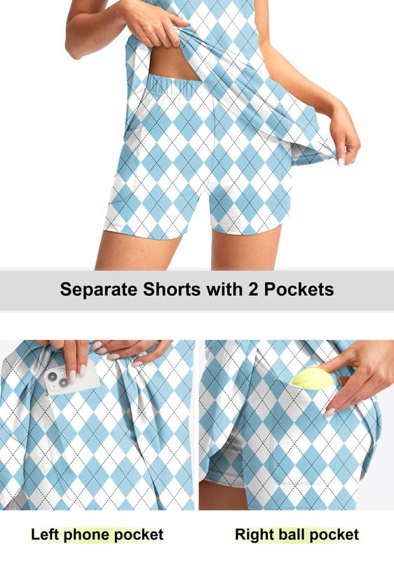 Image of Viodia Women's Tennis Golf Dress with Shorts