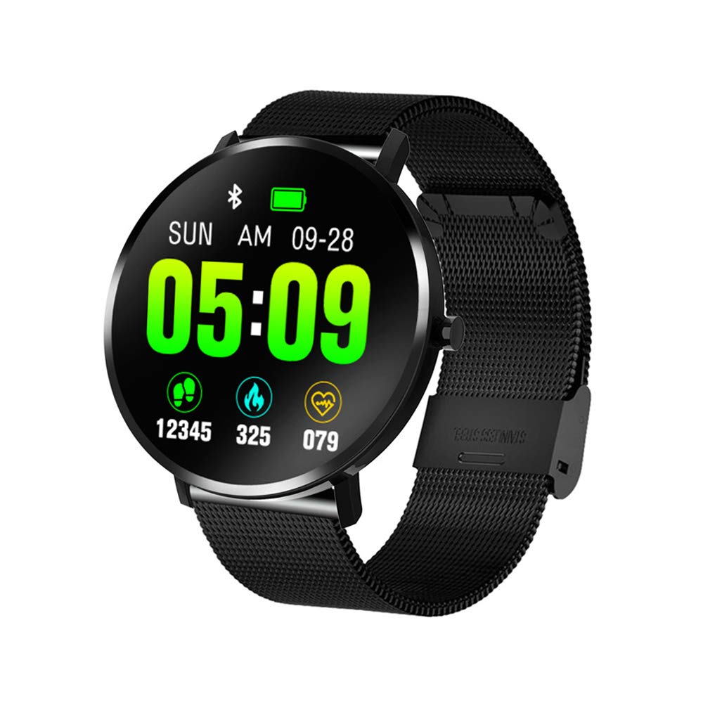N \ A Smart Watches,Smart Watch for Android iOS Phones, 1.3" Touch Screen Bluetooth Fitness Tracker Watches for Men Women, IP67 Waterproof Activity Tracker with Heart Rate Monitor Sleep