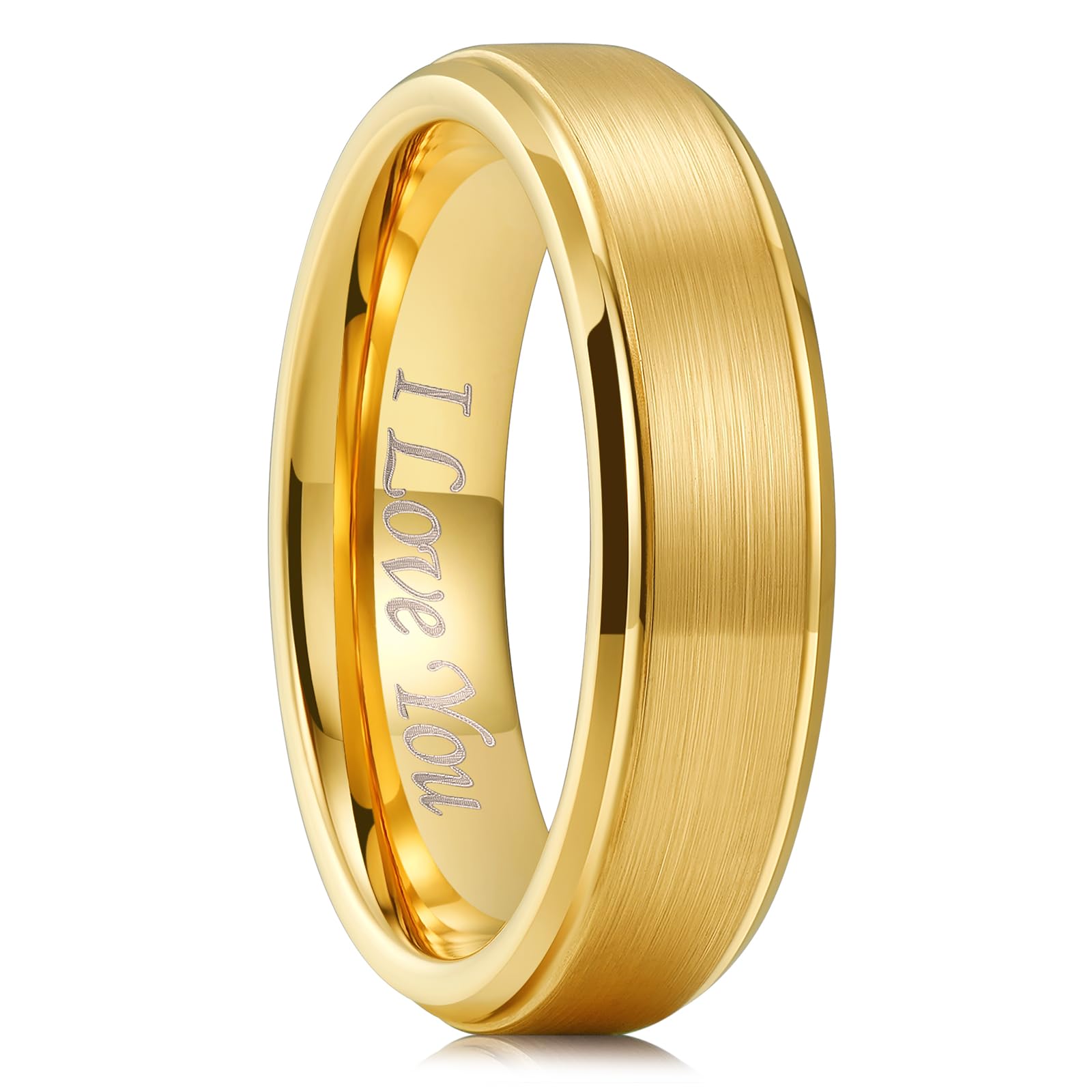 King Will Tungsten Carbide Wedding Band for Men Women