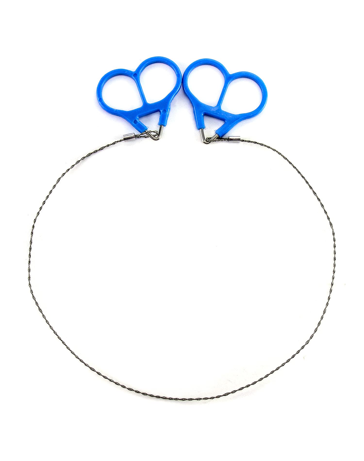 QWORK® 4 pezzi Sega a filo, Sega a Catena in Acciaio Inossidabile da 52 cm, Per Il Taglio di Alberi, Attrezzatura per zaino in Spalla, Camping, Hunting, Hiking