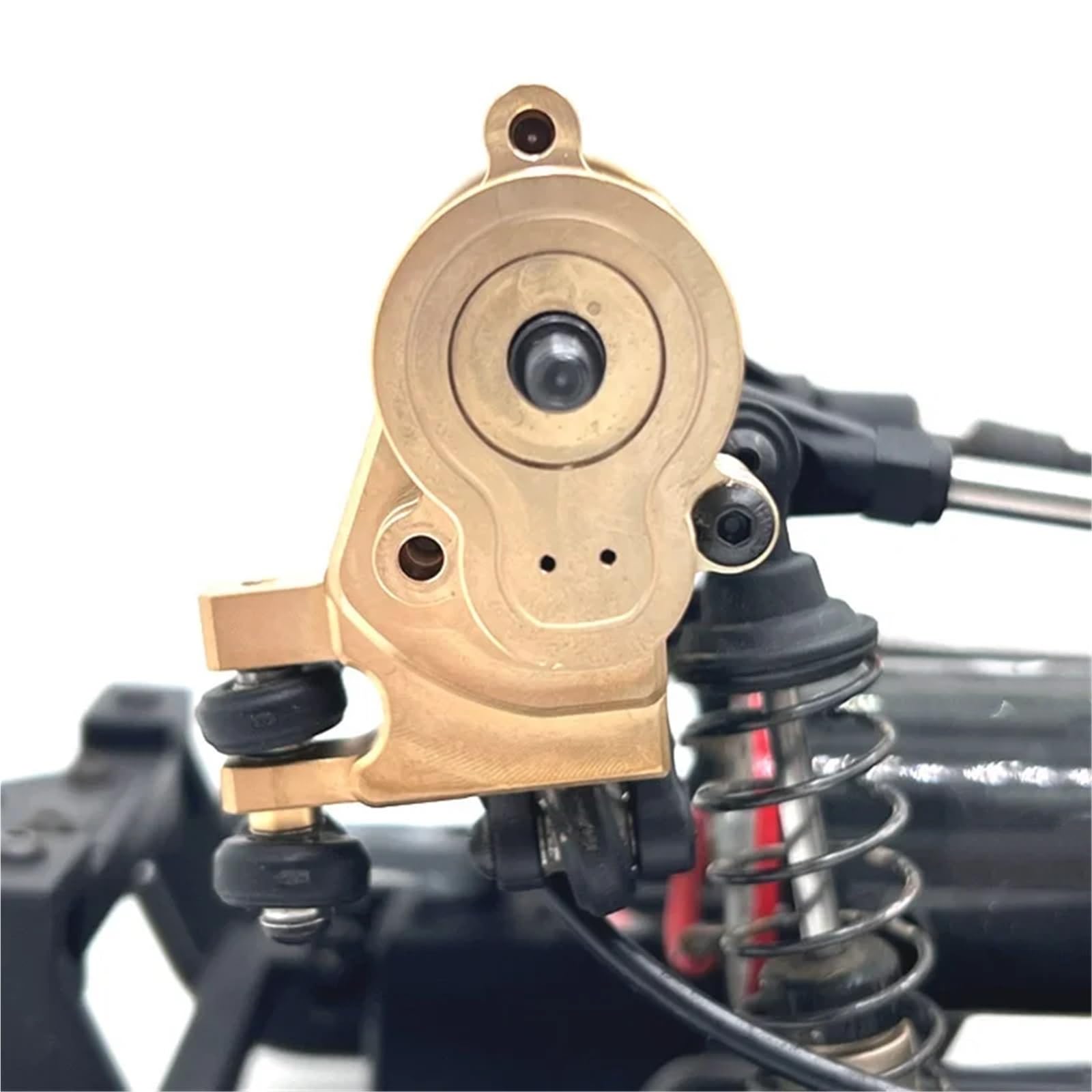 Für YK4106 YK4107 1/10 Fernbedienung Fahrzeug Messing Vorderachse Lenkung Tasse Getriebe Abdeckung Upgrade Teile RC Zubehör
