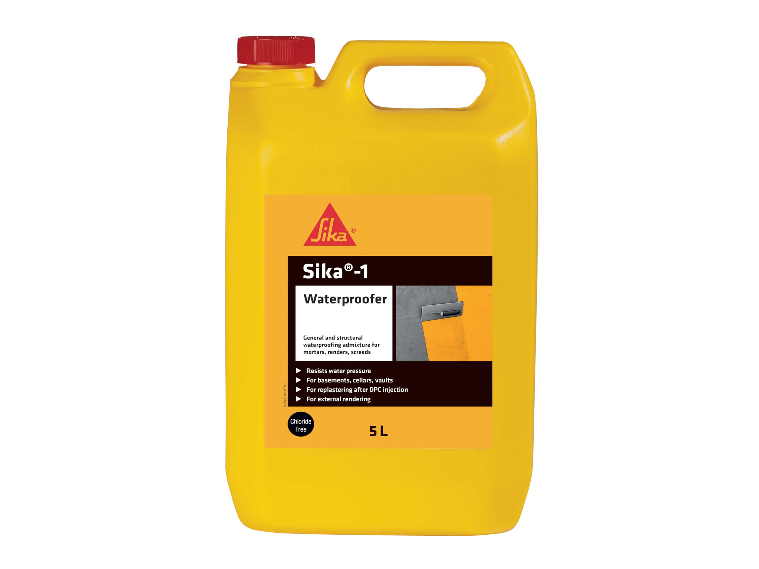 Everbuild Sika Sika-1 Waterproofer 5 litre EVBSK1WAT5