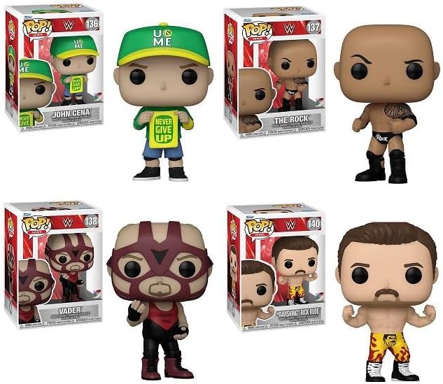 Funko WWE Series 20 Pop! Set Completo (4)