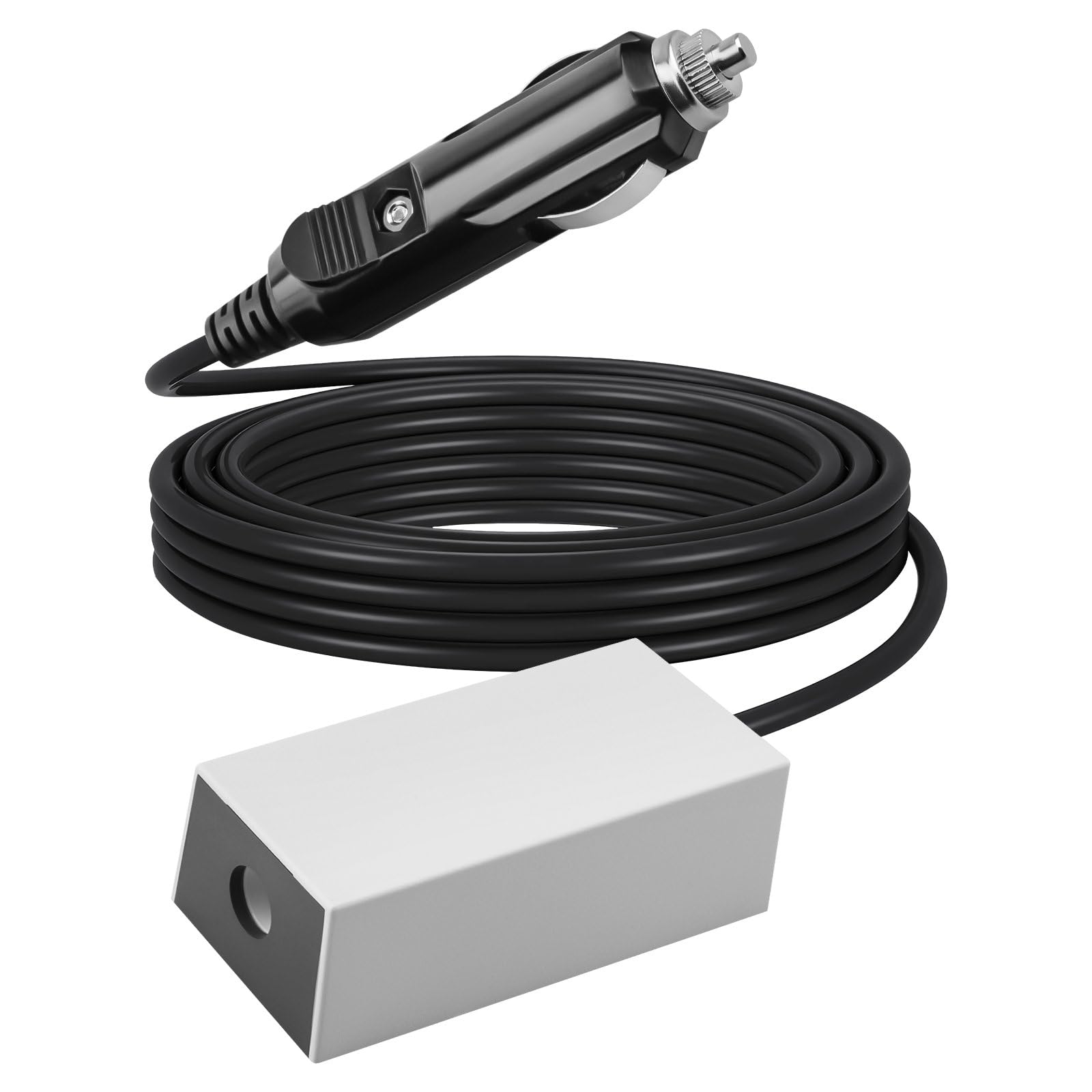 BarBaren for Starlink Mini Car Adapter, Starlink Mini 12V Adapter 30M/98FT Extended Range Cigarette Lighter Plug 12V to 36V DC Step Up Converter Power