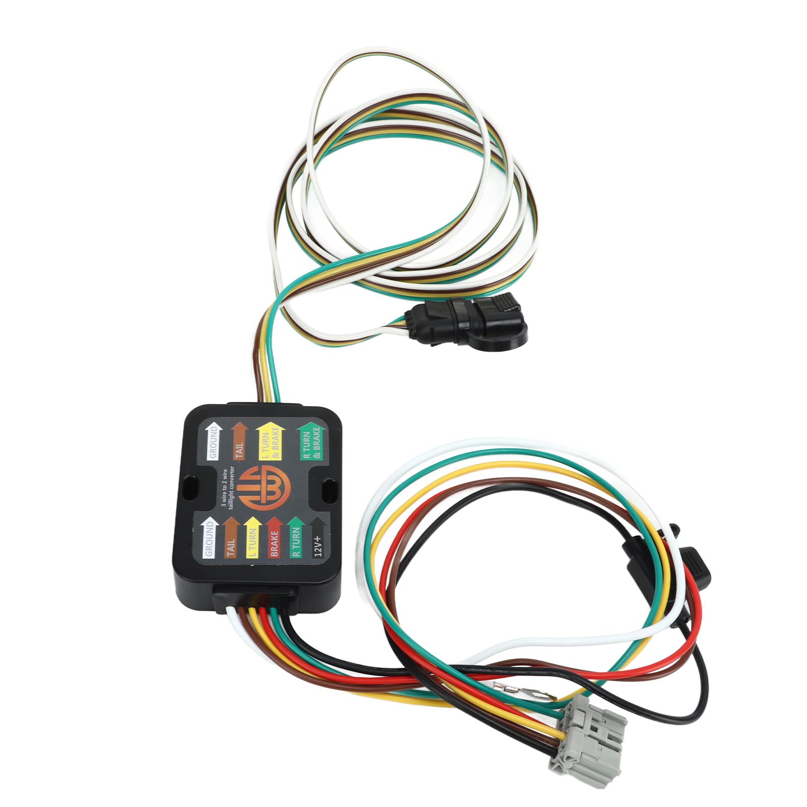 Arnés de Cableado de Remolque de 4 Pines 56161 Kit de Conector Duradero para Luces de Remolque Odyssey 2005-2010 de Fácil Instalación