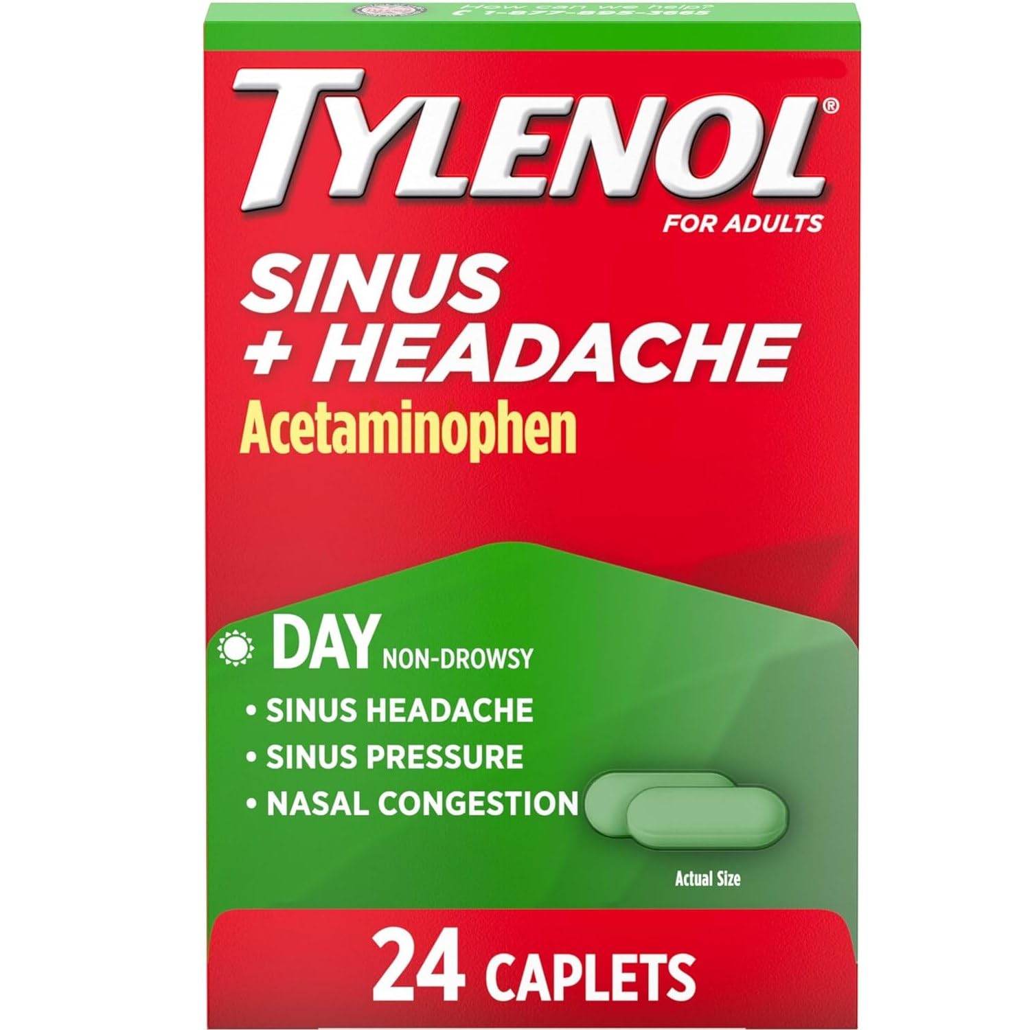 Tylenol Sinus Congestion and Pain Daytime
