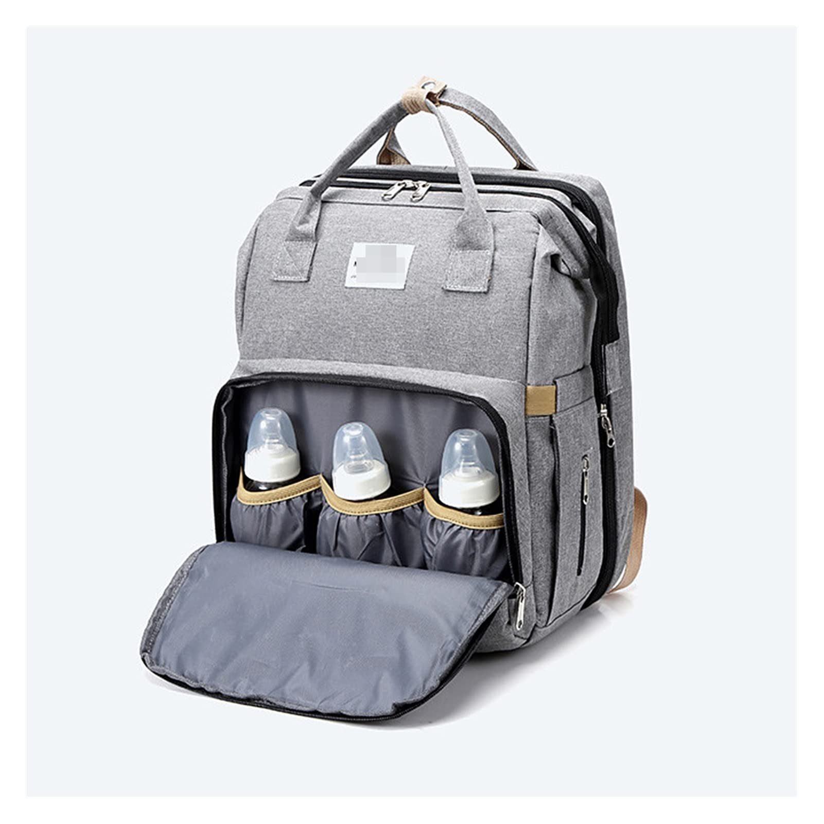 Wickeltasche Multifunktionale Wickeltasche Reiserucksack Bebe Bettwindel Wickeltischunterlagen Pflegehandtasche Wickeltasche Einfach zu organisieren mit Platz für das Nötigste