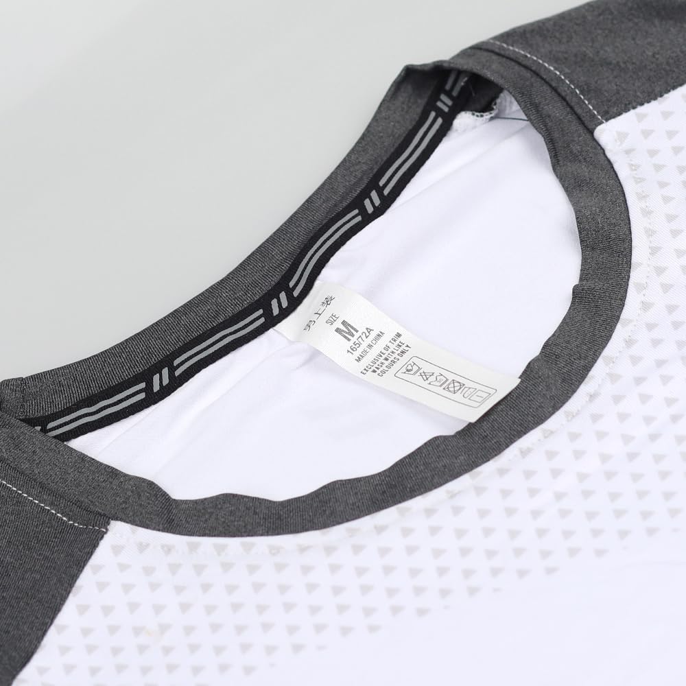 Hommes Exercer Respirant Et Confortable Le Muscle Courir Chemise Exercer Séchage Rapide Vêtements De Sport - 4