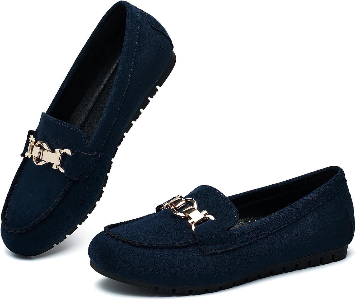 Loafers for Women Business Casual Shoes Comfortable & Lightweight Penny Loafers Slip On Work Flats - Image 7