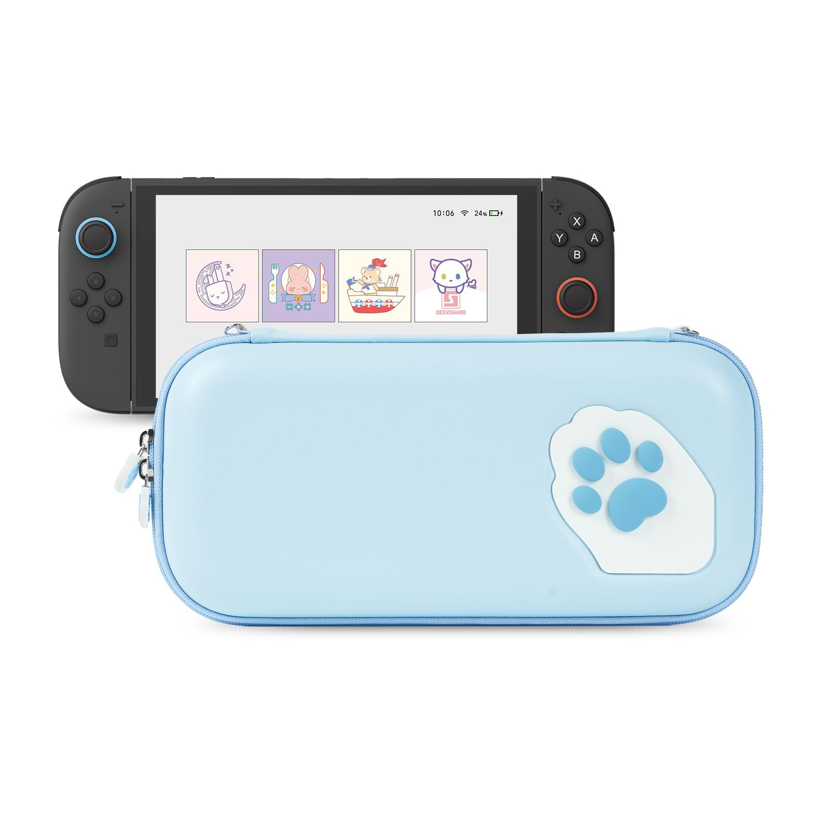 Amazon.co.jp: GeekShare Switch2ケース スイッチ 2025有機ELモテル