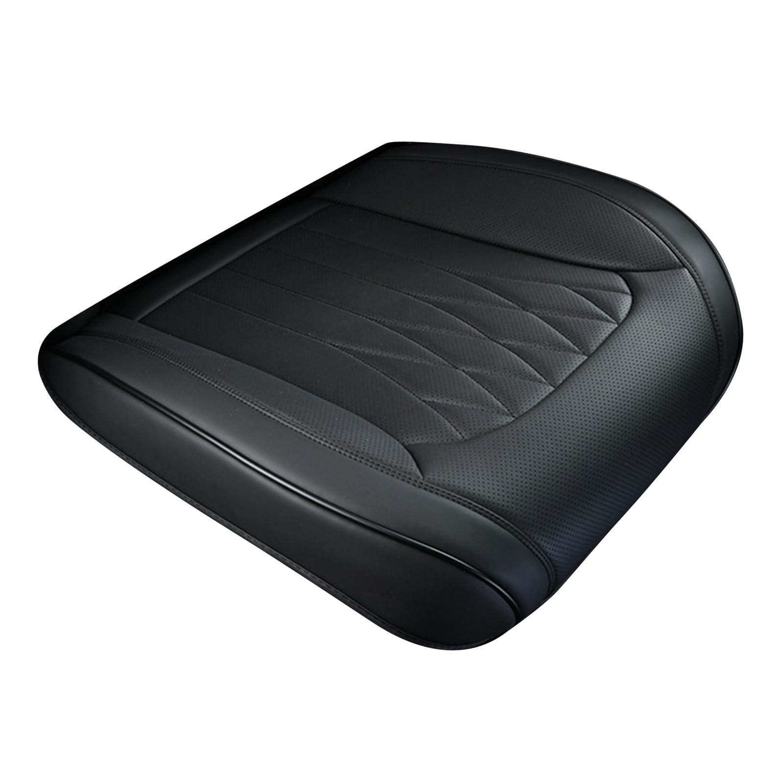 Seggiolino anteriore in pelle PU – Protezione in pelle PU per auto | Anteriore in pelle PU antiscivolo per auto, camion, SUV,