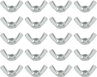 0.8cm(5/16인치)-18 윙 너트 30개, 304 스테인리스 스틸 패스너 버터플라이 너트 핸드 트위스트 부품 나사 하드웨어 프로젝트/DIY 애호가를 위한 | Fasteners Butterfly Nut, Hand Twist Parts Screws, Hardware Projects, DIY Enthusiasts