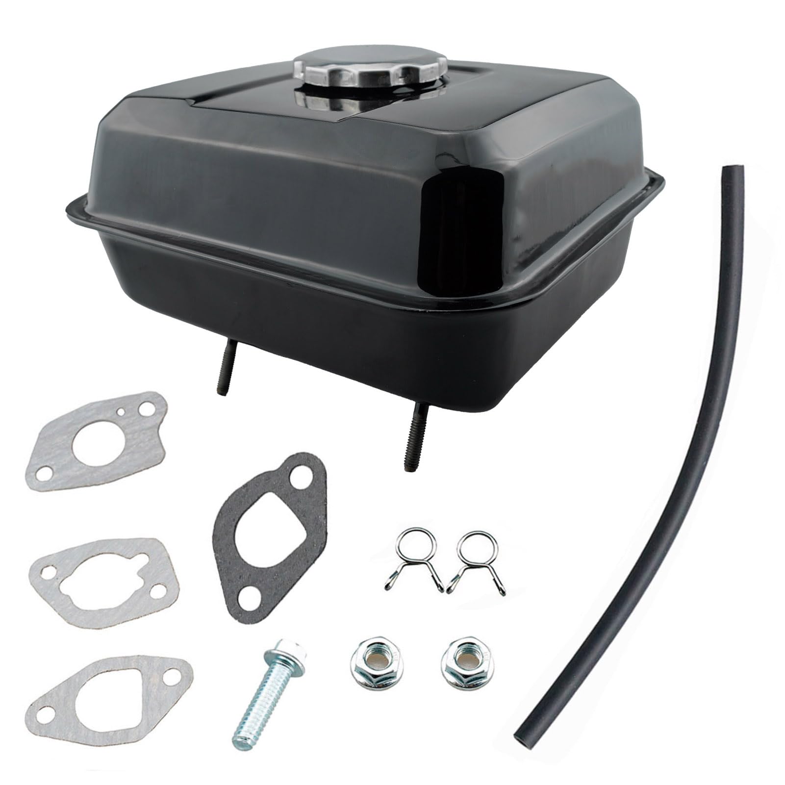 JJing Depósito de combustible de gas compatible con Briggs & Stratton CR950 CR750 208cc 163cc 5HP 6.5HP OHV motor lavadora a presión bomba de agua trituradora astilladora para Craftsman Toro Yadmax y