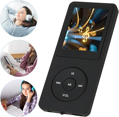 Miniatura 2 de Reproductor MP3 MP4 8GB de memoria 64 GB expandible, 30 horas de reproducción, ligero y portátil, fácil de usar, calidad de sonido sin pérdidas,