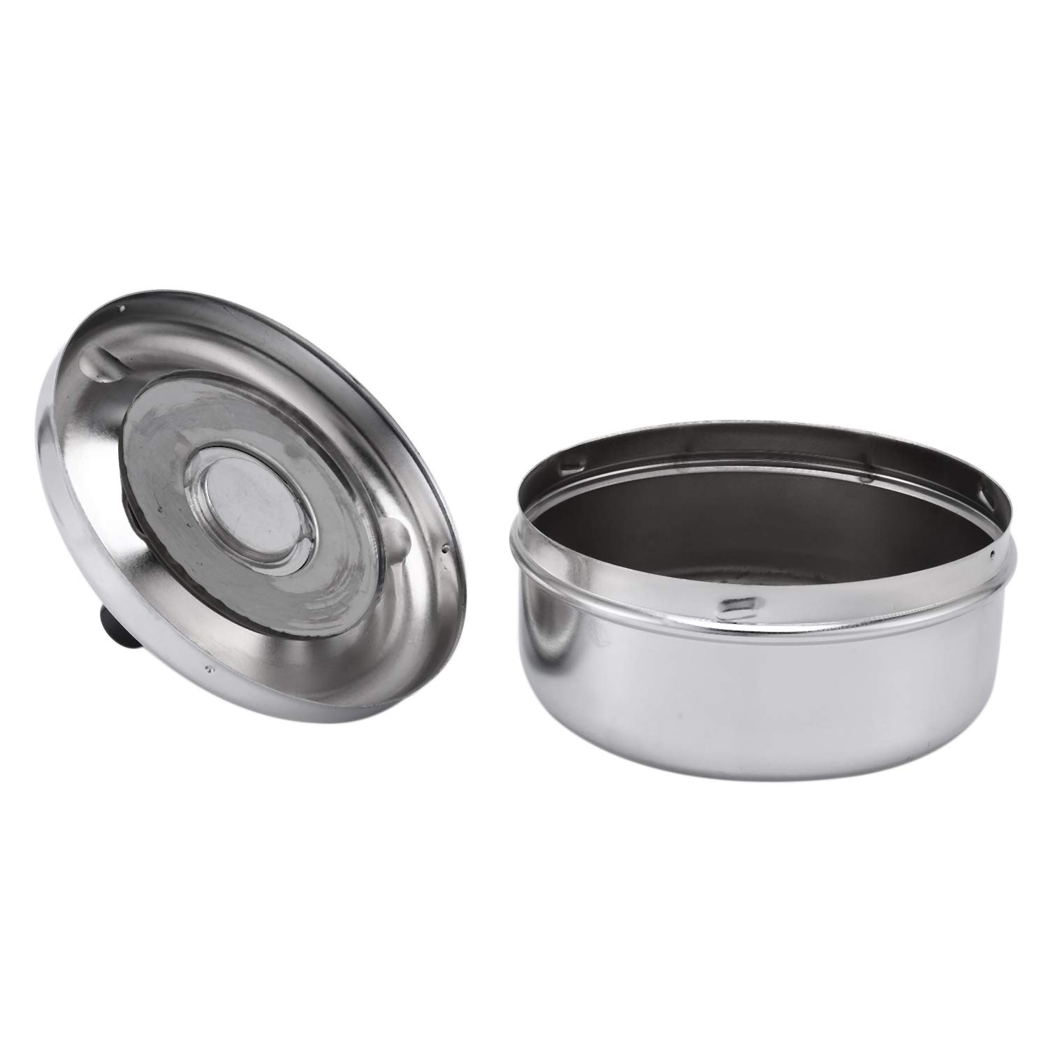 ステンレス製円形灰皿 Amazon.co.jp: nte 円形回転式灰皿、タバコ灰の円形ステンレス鋼