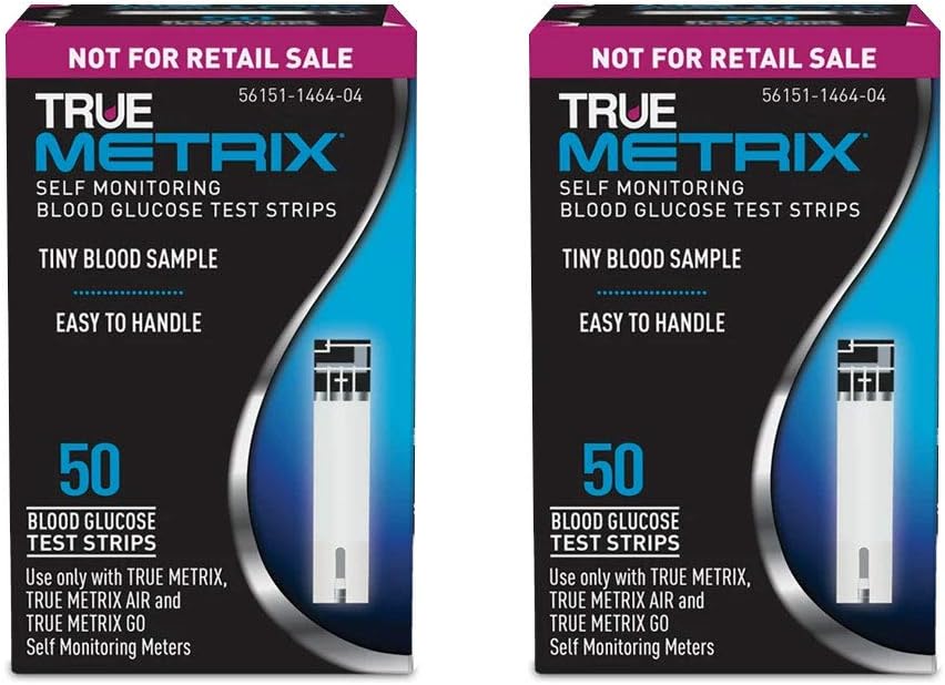 TRUE METRIX NFRS Test Strips 2 x 50ct (100 Test Strips