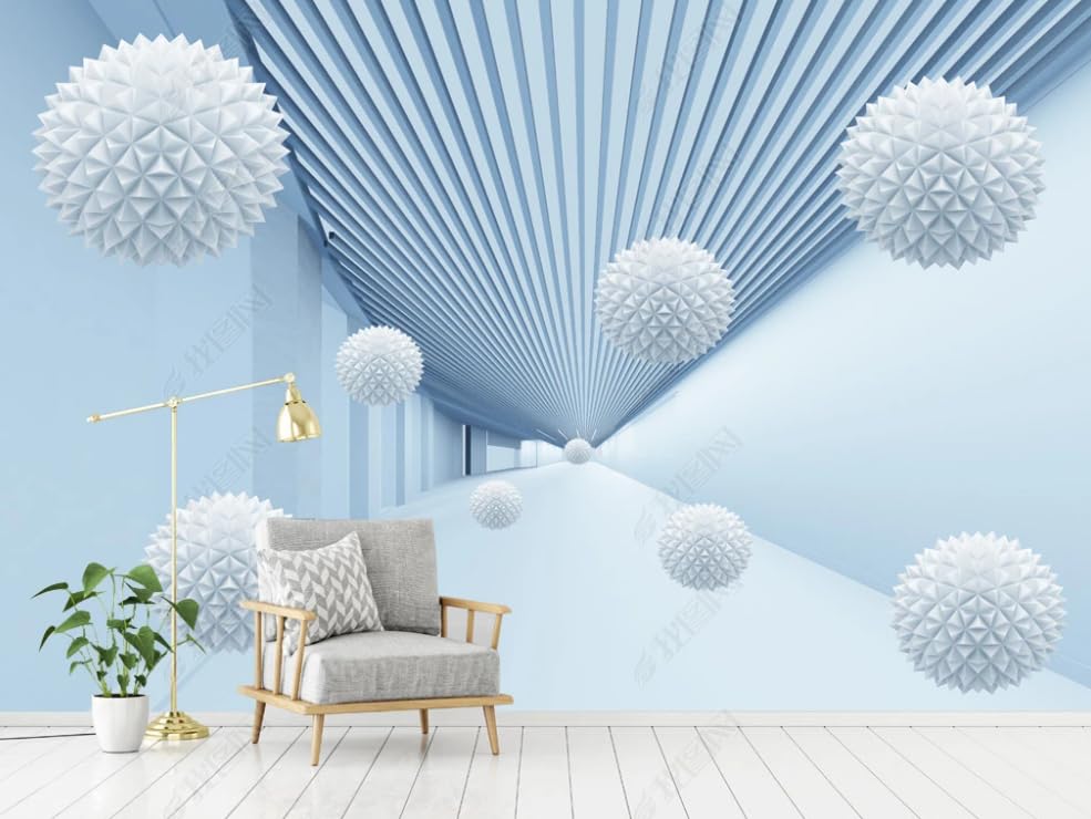 Papier peint intissé géométrique salon poster géant mural 300x210