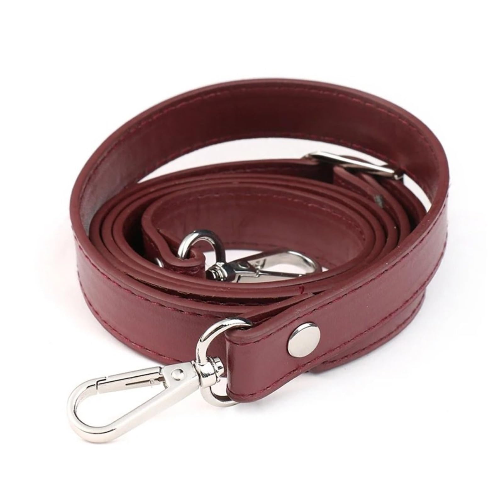 Sangle de sac réglable wine red 120cm pour vos journées citadines