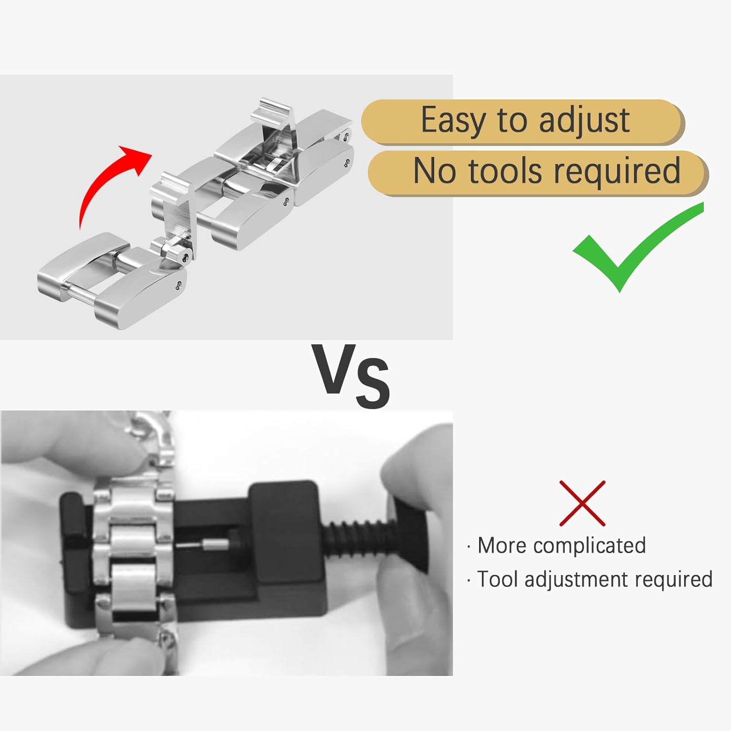 Bands Compatible with Apple Watch Band for Women 38mm 40mm 41mm 42mm 44mm 45mm 46mm 49mm, Bling Bracelet Designer Dressy Clover for iWatch Band Series SE Ultra 11 10 9 8 7 6 5 4 3 (Silver) - Image 5