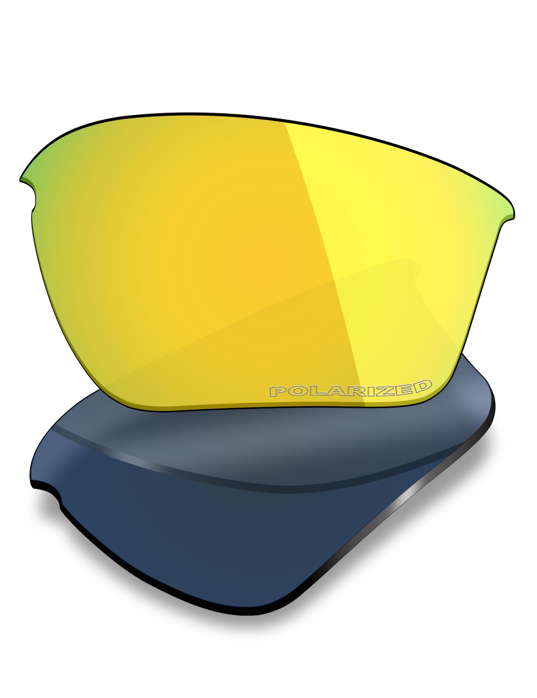 Mryok Replacement Lenses Compatible with Oakley Half Jacket 2.0 XL OO9154 62mm Sunglasses, HD Polarized, UV Protection