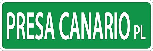 Miniatura 1 de Imagine esto, letrero de calle, 5.9 x 17.7in.