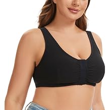 Magnetic Front Closure Pocketed Adaptive Bra - Easy On Front Closure Mastectomy Bra