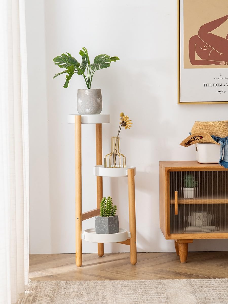 Regał narożny Szafka narożna Drewniana Półka Narożna Stojak Na Rośliny Wewnętrzna Kwiaty Narożny Wystawowy Do Salonu Łatwy montaż(70 * 28cm)