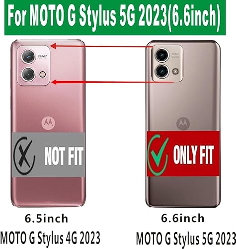 Miniatura 2 de Folmeikat Funda protectora para Moto G Stylus 5G, absorción de golpes, flexible, de goma TPU transparente, funda protectora para Moto G Stylus 5G