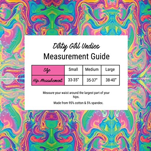 All You Can Eat Women's High Rise Sexy Thong, Dirty Undies! Black4