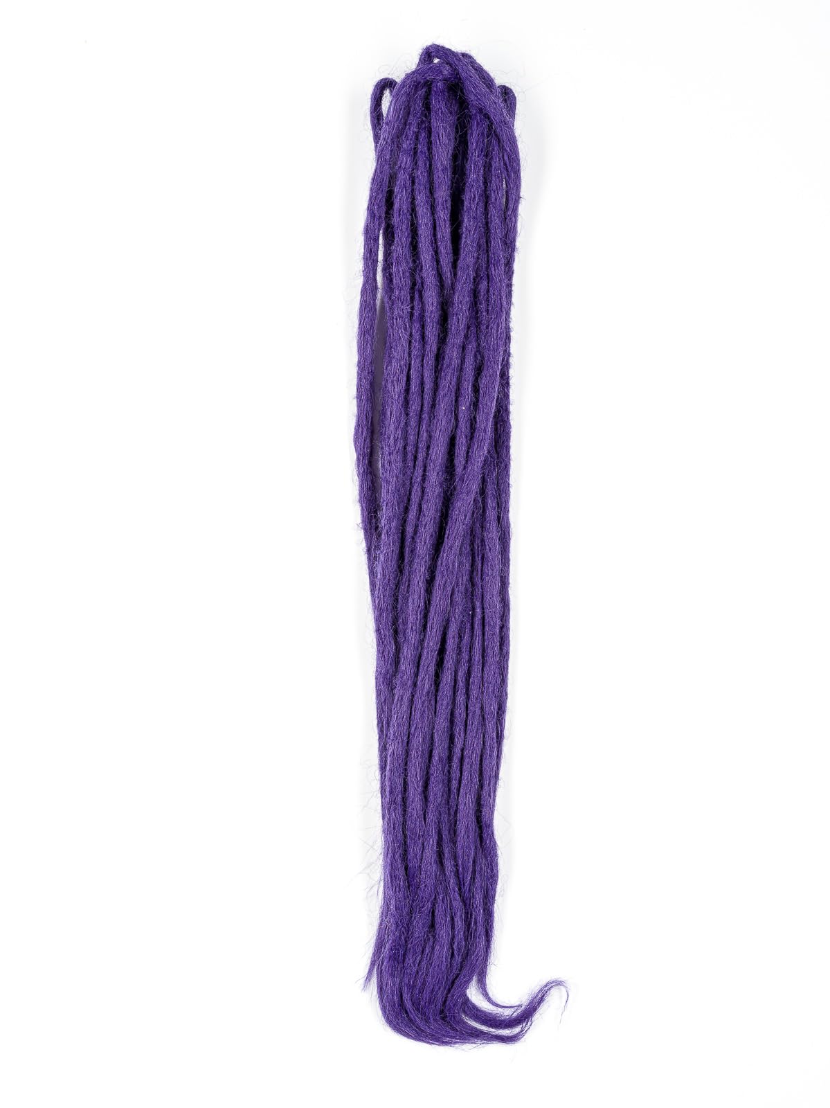 DreadLab - Double Ended Synthetic Dreadlocks (Pack of 10) Crochet Extensions (Purple Crochet), 60cm