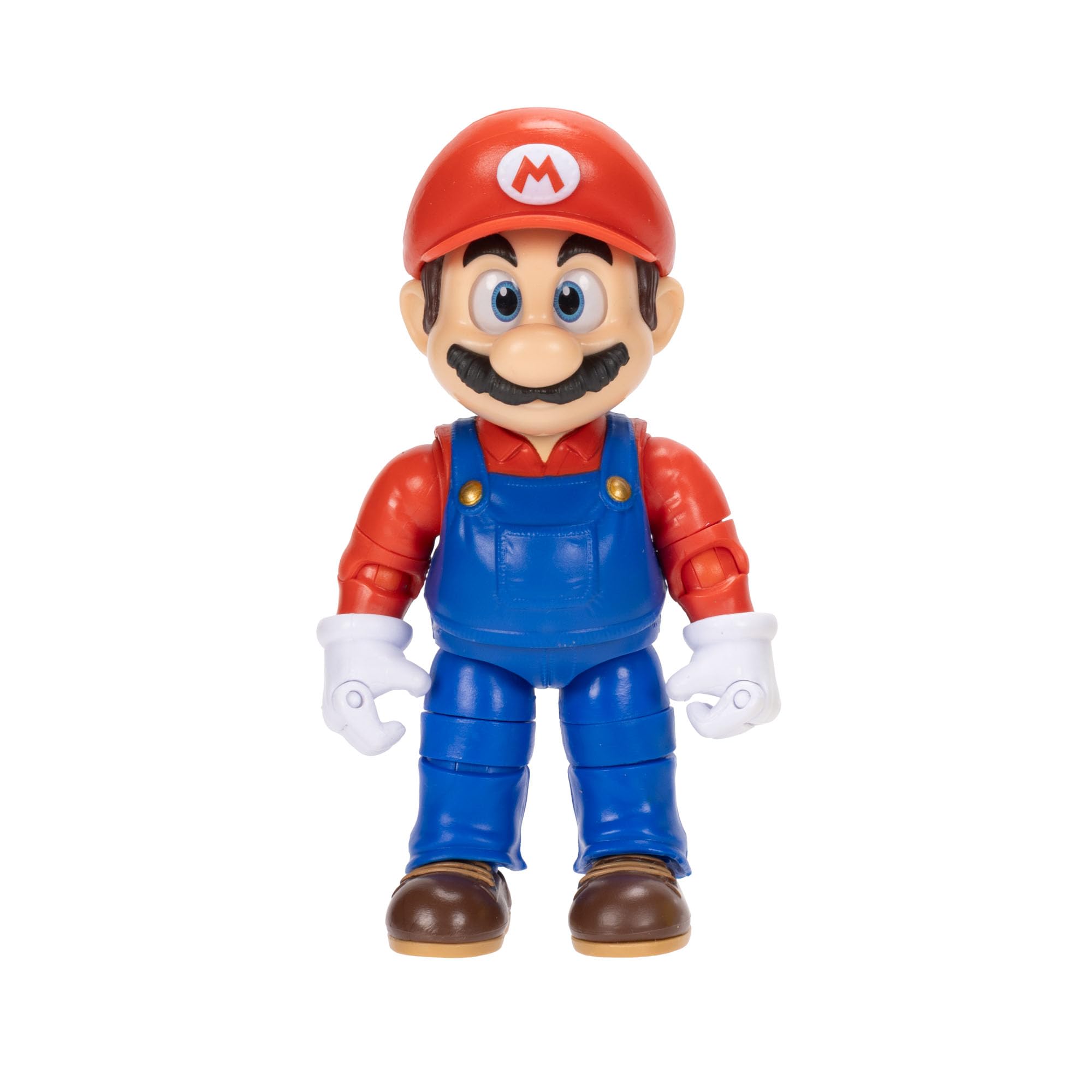 Zestaw figurek akcji Super Mario Galaxy Movie 12,7 cm, oficjalna licencja Jakks Pacific, zawiera figurki Mario, Luigiego, Yoshiego i ekskluzywne figurki Wonder Bowser Jr., przegubowa konstrukcja, 3+