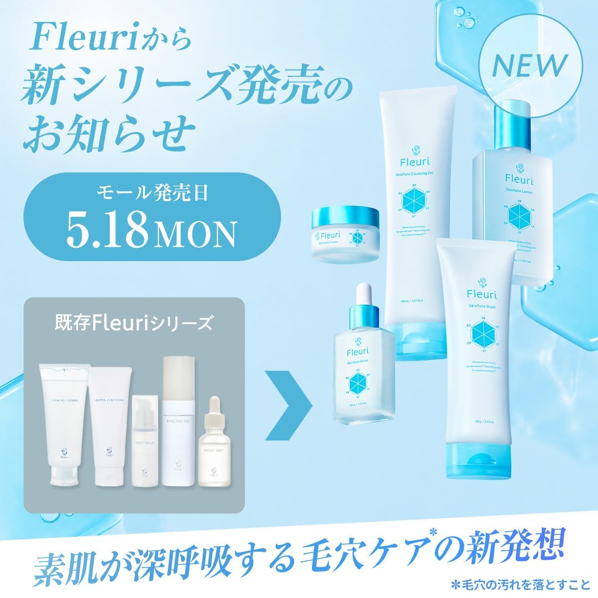 フルリ クリアゲルクレンズ メイク落とし 150g