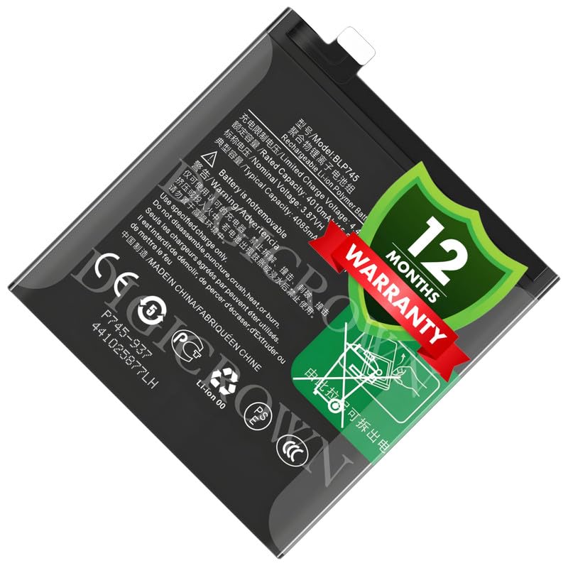 Image of Original BLP745 Battery Compatible for OnePlus 7T Pro (HD1910, HD1911, HD1913) - (4085mAh) - 1 Year Warranty