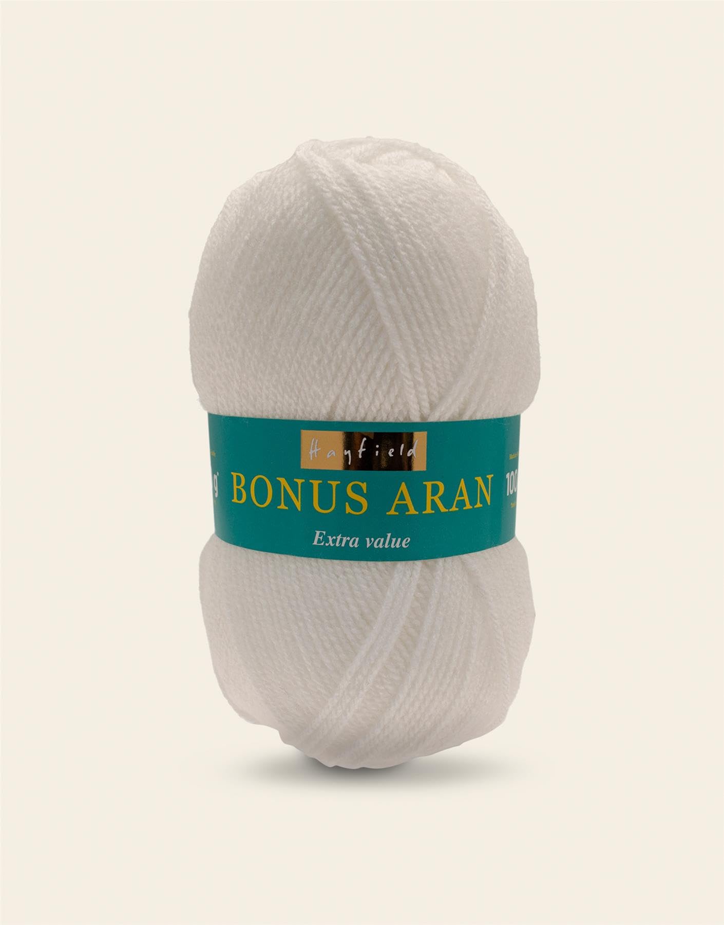 Sirdar Hayfield Bonus Aran, White (961), 100g