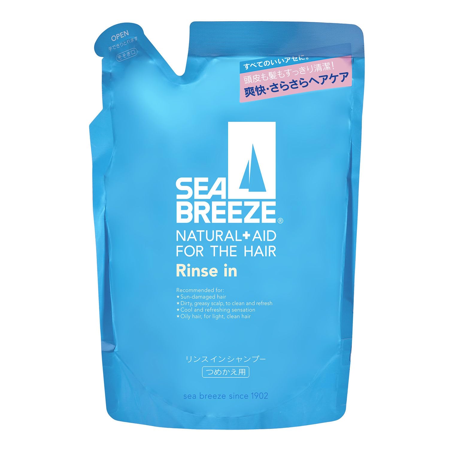 シーブリーズ リンスインシャンプー 詰替用 400ml